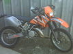 moto KTM GSE