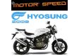 moto HYOSUNG COMET GT