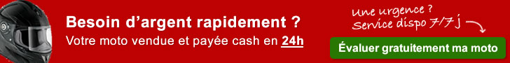Achat moto comptant